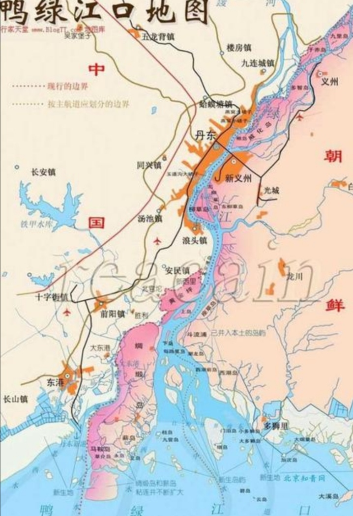 鸭绿江属于中国还是朝鲜 鸭绿江在哪个省